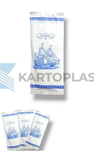 PORTAPOSATE TOV38-2V VELIERO BLU 500PZ